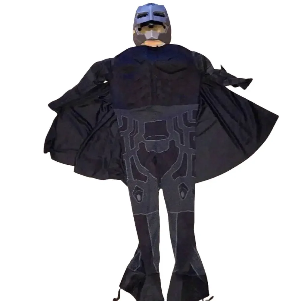 Batman Deluxe Costume Youth MD Costume Jumpsuit Cape Electronic Voice Mask
